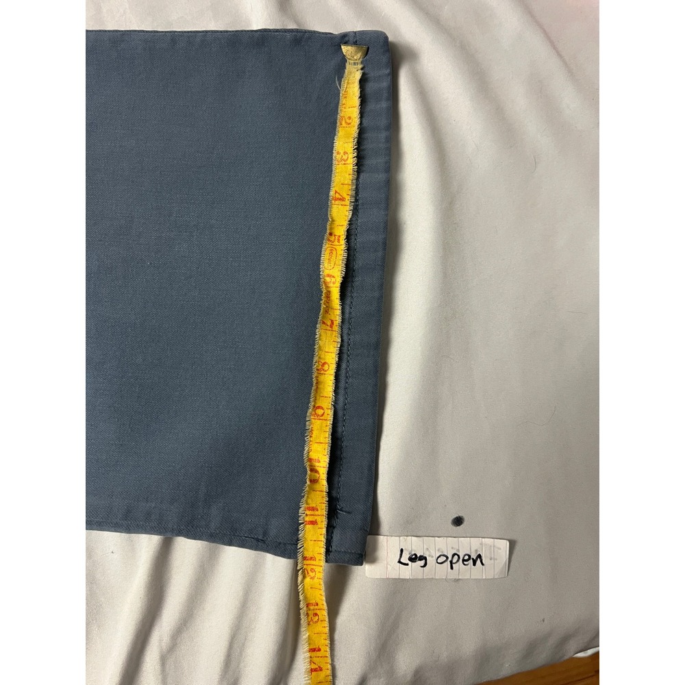 KUT from the Kloth Meg High Rise Wide Leg Pants Dusty Blue Size 8 Trendy Casual - Picture 14 of 16